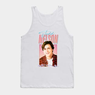 Judd Nelson - Retro Aesthetic Style Fan Art Design Tank Top